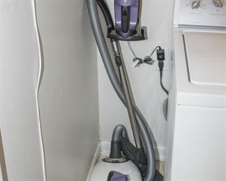 Top to bottom:  Shark SV 780 pet perfect Vacuum:  $30.00.  Miele Ariel Canister vacuum:  $200.00