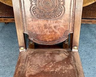 One of two chairs available