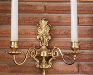 candelabra pair
