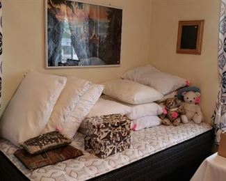 Twin mattress sets SOLD
bed pillows