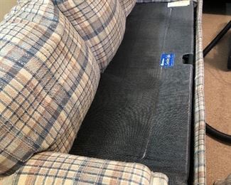 Full view of the sleeper sofa