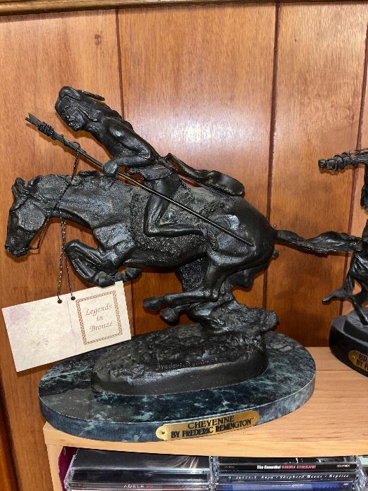 Frederic Remington, Cheyenne sculpture