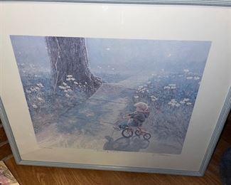 Local Jackson artist beaman signed print