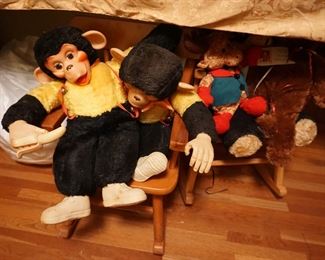 monkeys, child chairs