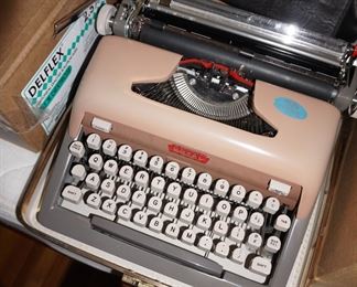 vintage typewriter