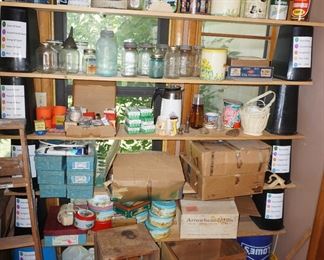 jars, office supplies