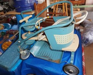 vintage baby stroller