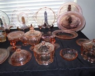 Vintage Pink Depression Glass - Great for Mother's Day