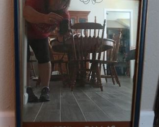 Antique Binswanger & Co. Advertising Mirror