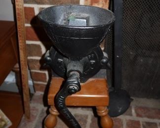 Antique Black Hawk Grinder 