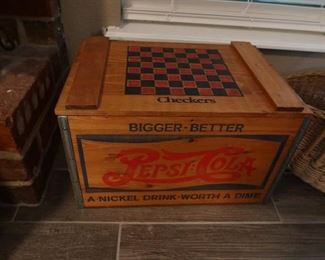Pepsi Cola Wooden Box