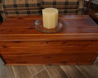 Vintage Cedar Trunk