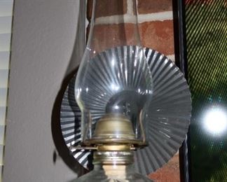 Hurricane Oil Lamp with Reflector