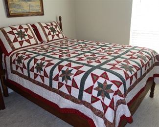 Vintage Spindle Post Full Bed - Mattress in Great Shape