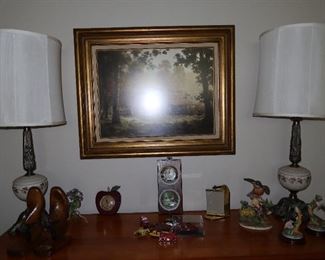 Pair of Lamps - Home Decor