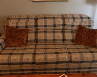 Plaid Couch 