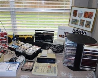CD's - Cassettes - Radio