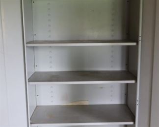 Inside Metal Cabinet 