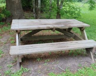 Wooden Picnic Table