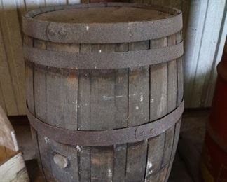 How Cool - Antique Whiskey Barrel 