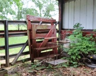 Metal Gate - Wooden Gates
