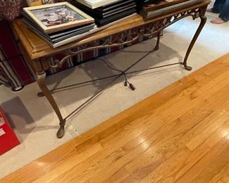 . . . sofa table