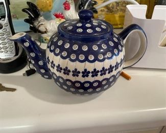 . . . Polish teapot