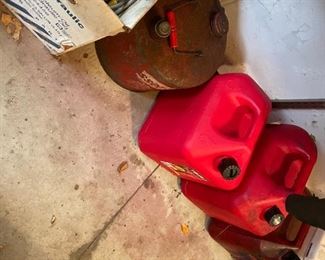 . . . more gas cans