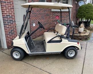. . . Club Car golf cart