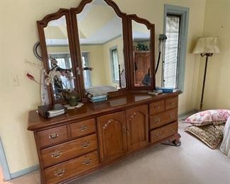 . . . beautiful mirrored dresser