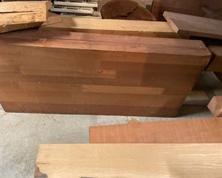 . . . lots of high-end wood -- walnuts, oaks, etc
