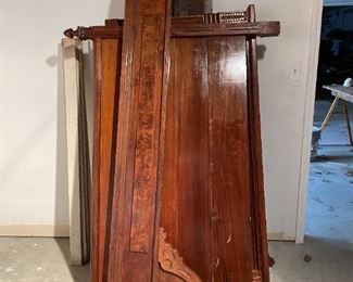 . . . Victorian bed circa late 1800's