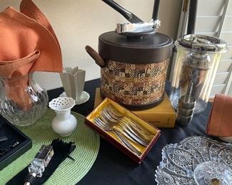 Mid century,  ice bucket, 