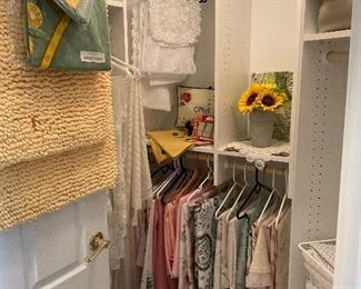 Table linens, bed linens, placemats