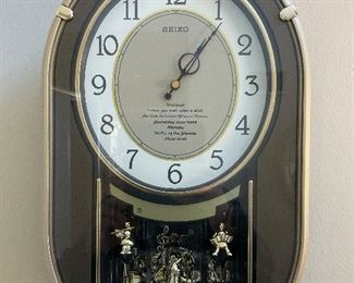 Seiko,  Melodies in Motion , singing clock
