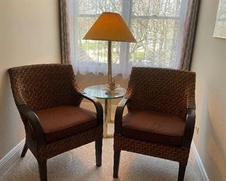 Pier 1, Wicker chairs 