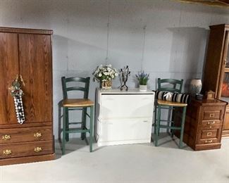 Closets, Shoe Storage, Bar Stools, File Cabinet