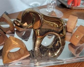 Danish, napkin rings 