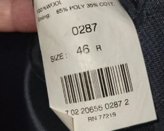 Men's Suits, Joseph A. Banks, Pants 36 Reg, Jackets 46R