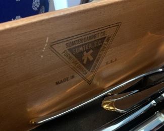 Sumter buffet - 3 drawers and 2 cabinets.