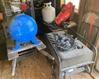 AIR COMPRESSOR AND GENERATOR