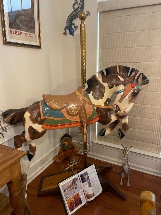 allan herschell carousel horse