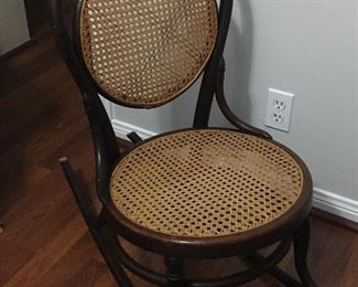 ladies or child caned rocker