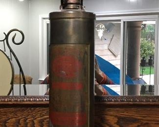 old fire extinguisher