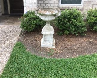 Cement planter