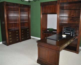 Amazing Sligh Furniture Company, Holland MI,  Executive Mahogany Office Furniture