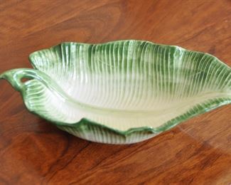 Set of 6 Fitz and Floyd Leaf Bowls
