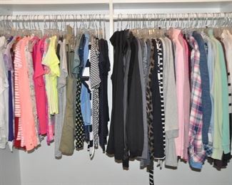 Great Selection of Designer Short-Sleeve and Long-Sleeve Designer Tops. Sizes XS and S.