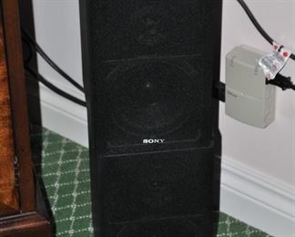 Included in the Set is the Pair of Sony Bookshelf Speakers,  Model No. SS-H2200 