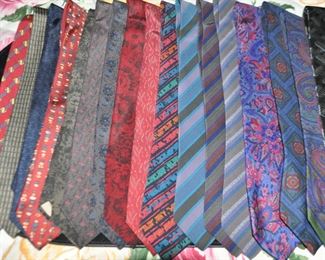 Exquisite Silk Ties by Hermes, Etro, Missoni, Valentino and More